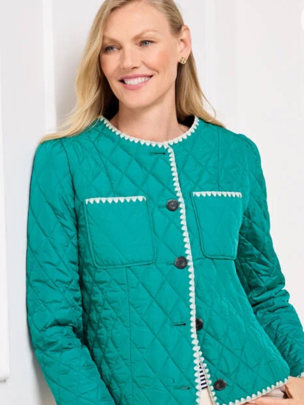 TALBOTS QUILTED JACKET